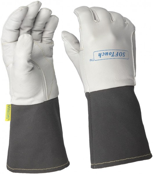 Weldas SOFTouch 10-1004 Schweißerhandschuhe aus Ziegenvollleder