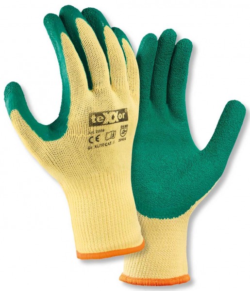 texxor 2206 topline Latex-Grobstrickhandschuhe