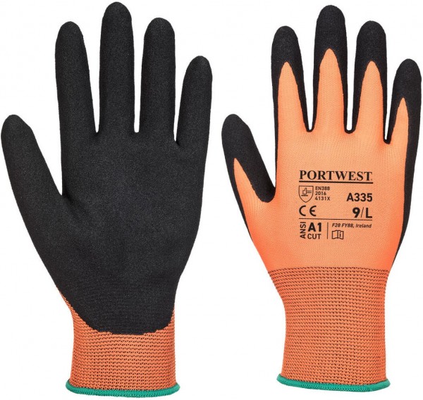 Portwest A335-Dermi-Grip NPR15 Nitril-Schutzhandschuhe