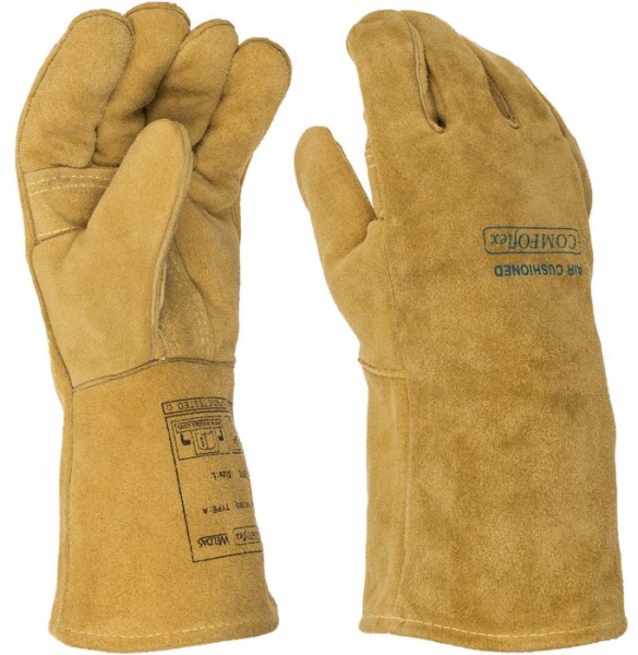 Weldas COMFOflex 10-2000 Schweißerhandschuhe aus Rindspaltleder