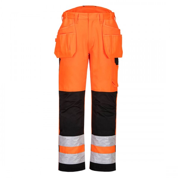 Portwest PW242 - PW2 Warnschutz-Bundhose mit Holstertaschen