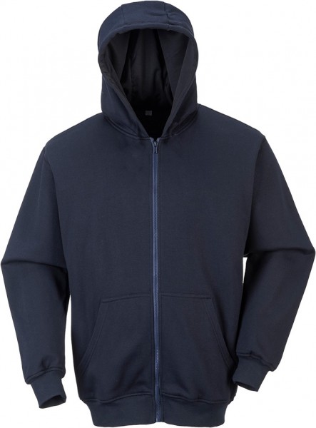 Portwest FR81 flammhemmendes Kapuzen-Sweatshirt marine