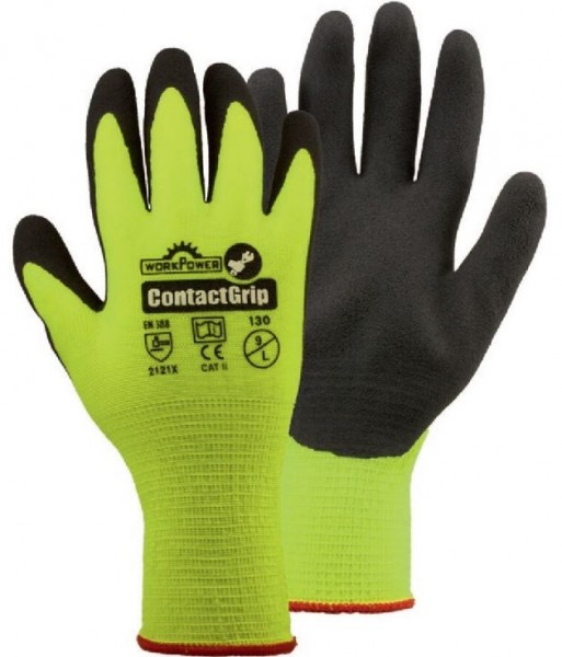 Work Power Contact Grip Latex-Schutzhandschuhe