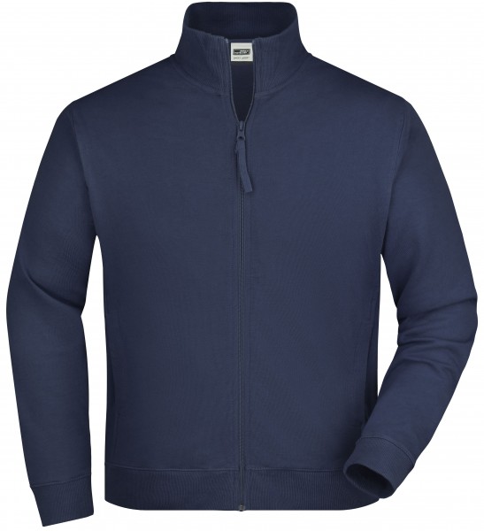 James & Nicholson JN058 Sweatjacke French Terry in 11 Farben