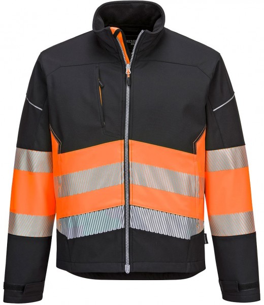 Portwest PW375 PW3 Warnschutz Softshelljacke Klasse 1