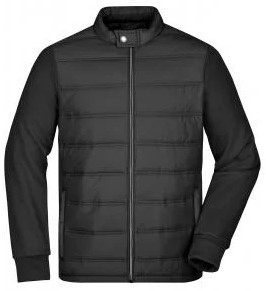 James & Nicholson JN1124 Hybrid-Sweatjacke für Herren