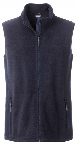James & Nicholson JN856 Herren Workwear Fleece Weste in 8 Farben