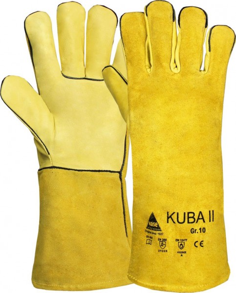 Hase 302220 Kuba II Schweißerschutzhandschuhe Typ A