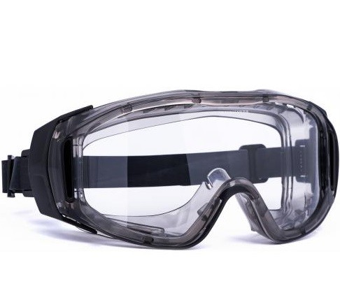 Infield Gondor 9550255 Vollsichtbrille AF schwarz klar