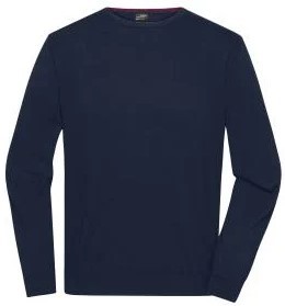 James & Nicholson JN1314 Rundhals-Pullover Herren in 6 Farben