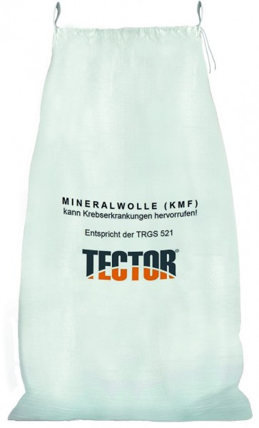 Tector 84712 KMF-Sack 140 x 220 cm mit Hebeschlaufen für Mineralfaserabfälle