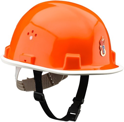 VOSS Jugendfeuerwehrhelm mit Lederkinnriemen KL
