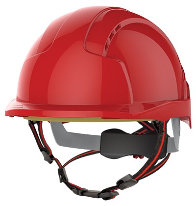 JSP AJS260 EVOLite Schutzhelm Drehradverschluss 4-Punkt-Kinnriemen belüftet