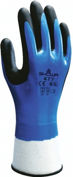 SHOWA 477 Nitrilschaum-Schutzhandschuhe