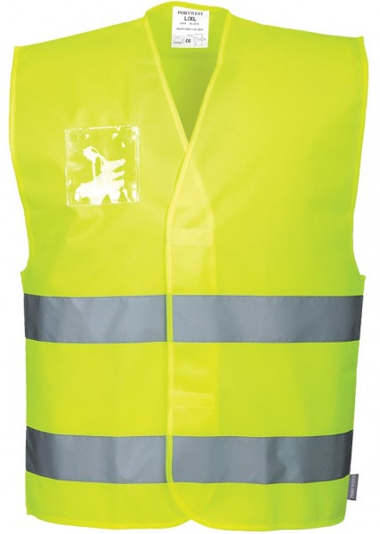 Portwest C475 Warnschutzweste mit Ausweistasche