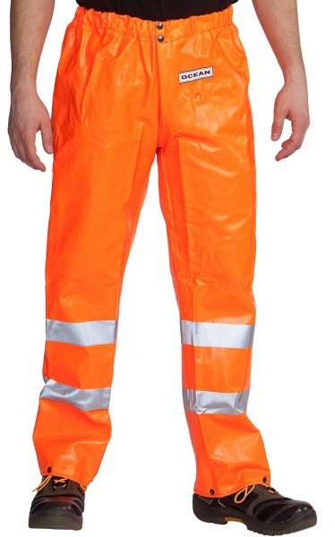 Ocean 010045 Offshore Pro High-Vis Warnschutz-Regenhose