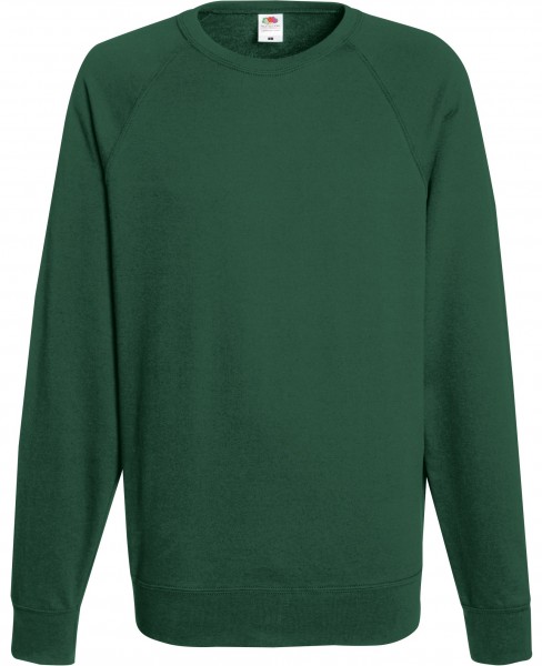 Fruit of The Loom Lightweight Raglan Sweat in 12 Farben