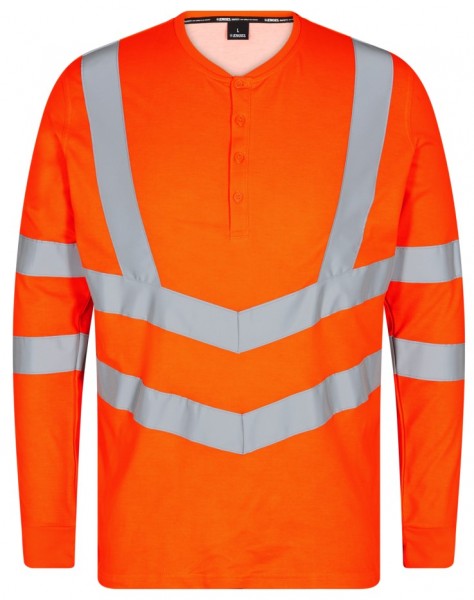 Engel 9548-182 Safety Grandad Langarm-Shirt mit Warnschutz