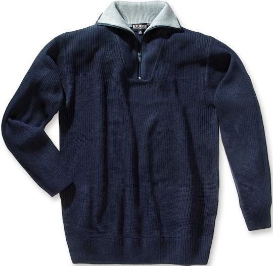 Scheibler Elutex Troyer Pullover Rügen marine
