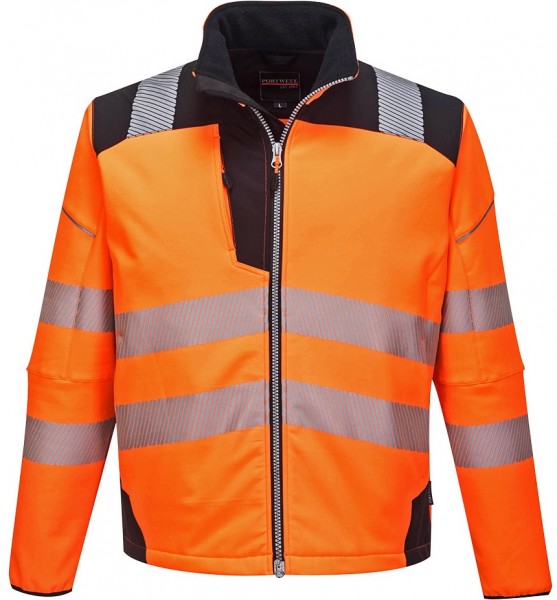 Portwest T402 PW3 Warnschutz-Softshelljacke