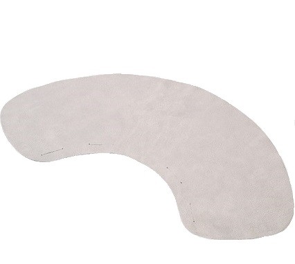 VOSS Nackenschutz aus Chromspaltleder 480 x 200 mm