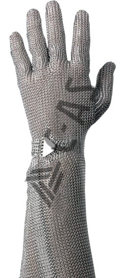 Schlachthausfreund Falcon Stechschutzhandschuh mit 19 cm Stulpe