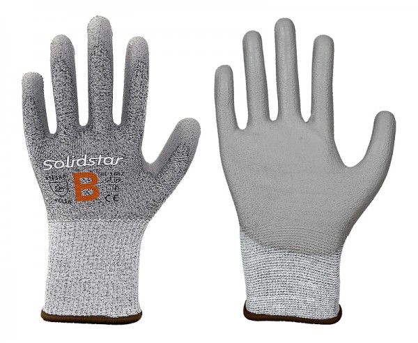 Solidstar 1662 PU-Schnittschutzhandschuhe Level B