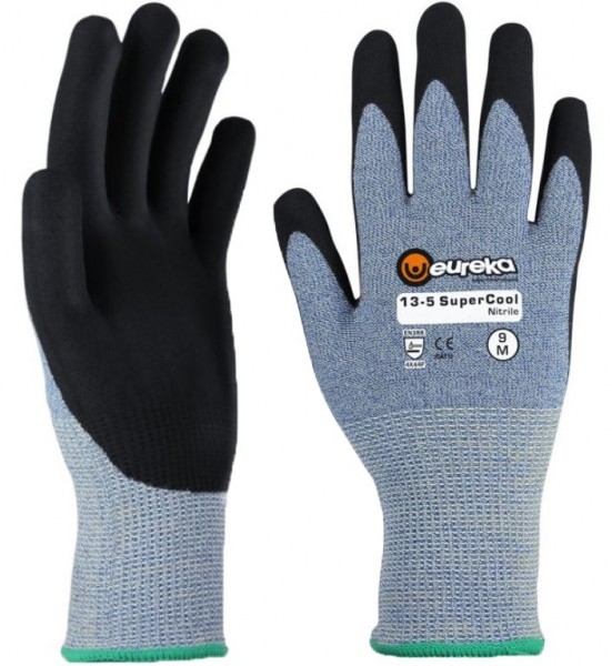 eureka 13-5SNI SuperCool Nitrile Schnittschutzhandschuhe Level F