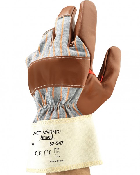 Ansell ActivArmr 52-547 Nitril-Schutzhandschuhe vollbeschichtet