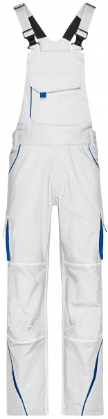 James & Nicholson JN848 Workwear Latzhose in 8 Farben