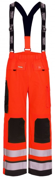 Lyngsøe FR-LR5022 Frauen-Multinorm-Latzhose in schwerer PU-Qualität