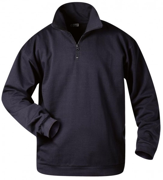 elysee 21777 GERD Sweatshirt mit Troyer Kragen marine