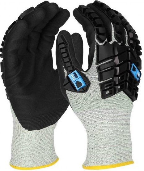 Pro-Fit 895 Nitril-Schnittschutzhandschuhe teilbeschichtet Level F mit Stoßschutz