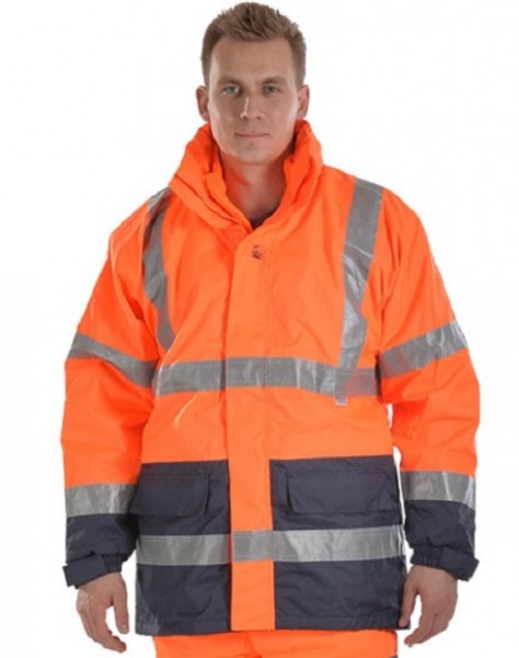 Ocean 020027 Breathable Jacket High-Vis Warnschutz-Regenjacke