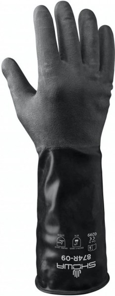 SHOWA 874R Butyl-Chemikalienschutzhandschuhe