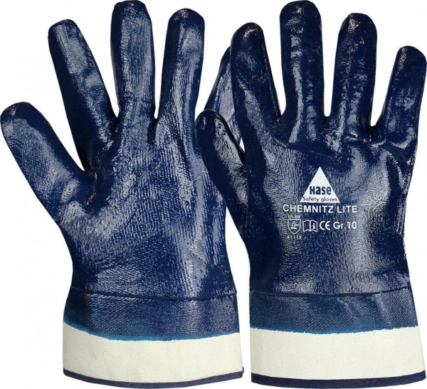 Hase 904200 Chemnitz Lite Nitril-Schutzhandschuhe vollbeschichtet