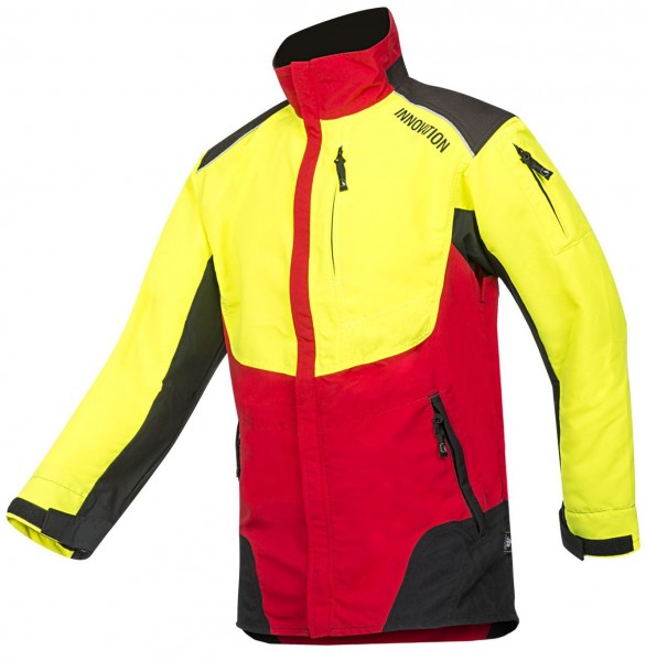 SIP Protection W-AIR 1SLW Arbeitsjacke gelb-rot