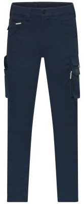 James & Nicholson JN1858 Workwear-Arbeitshose Slim-Line in 3 Farben