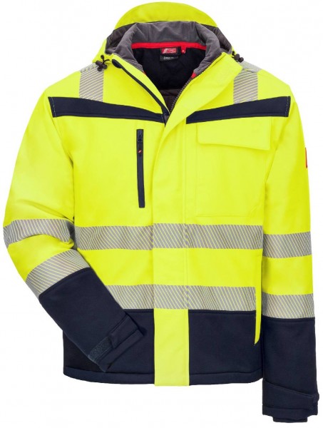 Nitras Motion Tex VIZ Plus 7175 Warnschutz-Winter-Softshelljacke