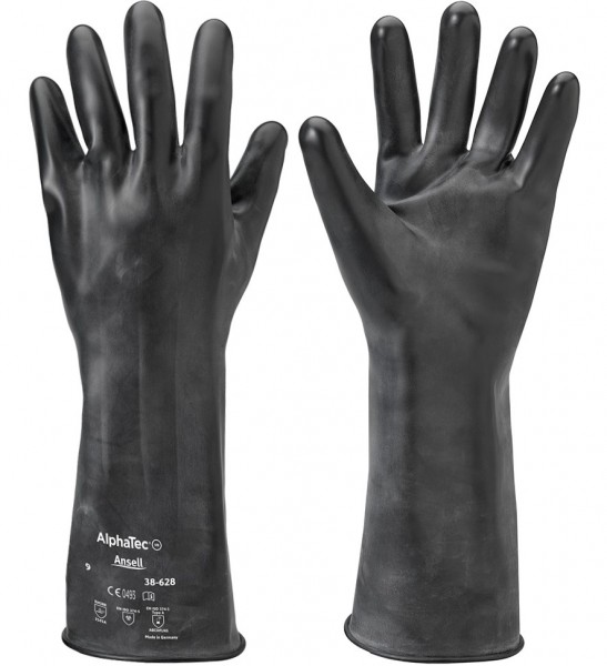 Ansell AlphaTec 38-628 Viton-Butyl-Chemikalienschutzhandschuhe