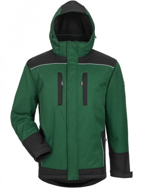 elysee 20041 ARGOS Softshelljacke grün/schwarz