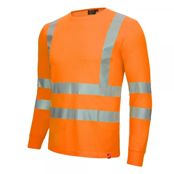 Nitras Motion Tex VIZ 7009 Warnschutz-Langarmshirt