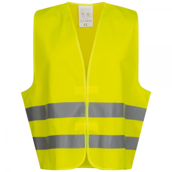 wicaTex Harald 22685 Warnschutz-Weste leuchtgelb