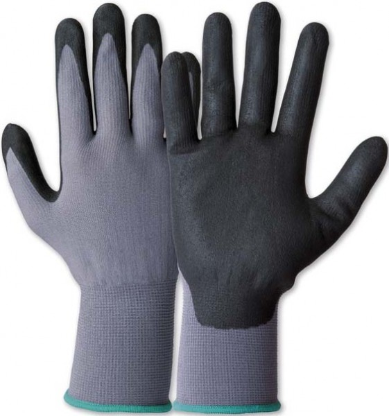 KCL 664 GemoMech Nitril Schutzhandschuhe teilbeschichtet