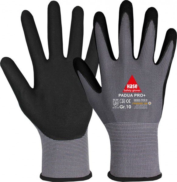 Hase 508690T Padua Pro+ Nitrilschaum-Schutzhandschuhe touchscreenfähig