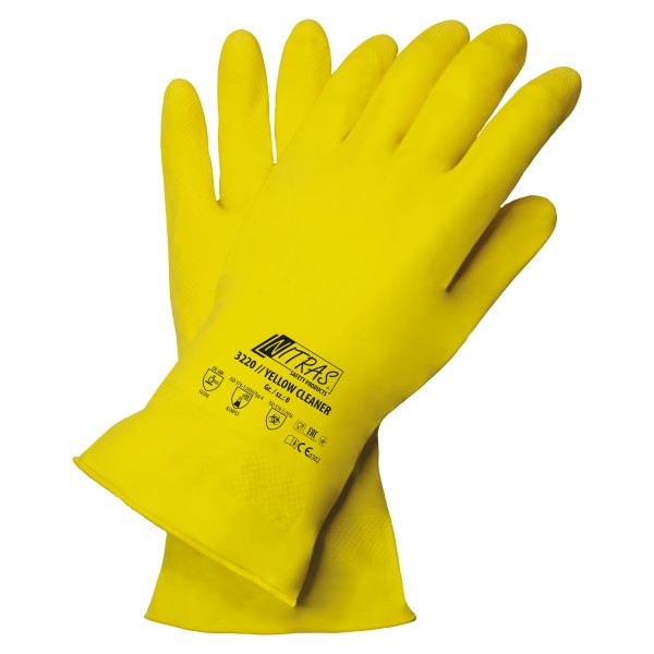 Nitras 3220 Latex-Chemikalienschutzhandschuhe