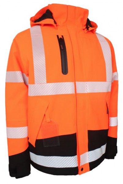 Lyngsøe 4WS-9097 atmungsaktive Warnschutz-Winterjacke Kl.3