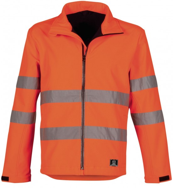 Havep High Visibility 40057 Warnschutz-Softshelljacke leuchtorange