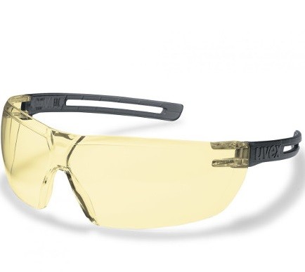 uvex 9199286 x-fit Arbeitsschutzbrille Scheibe PC amber