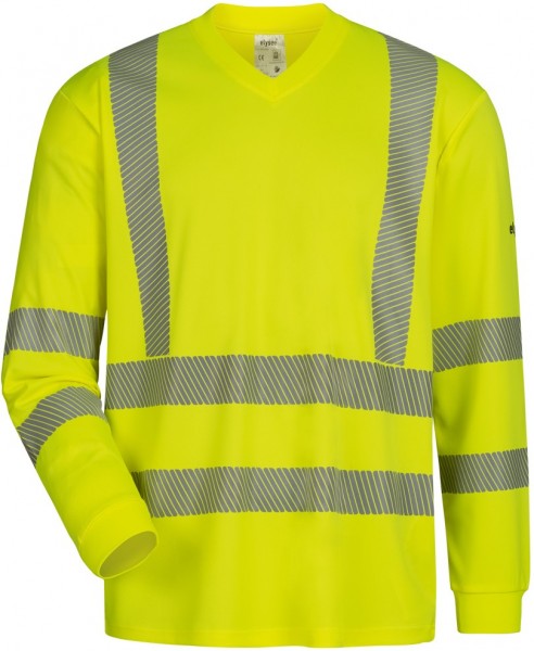elysee 23495 AKKRUM UV- und Warnschutz Langarm T-Shirt Gelb